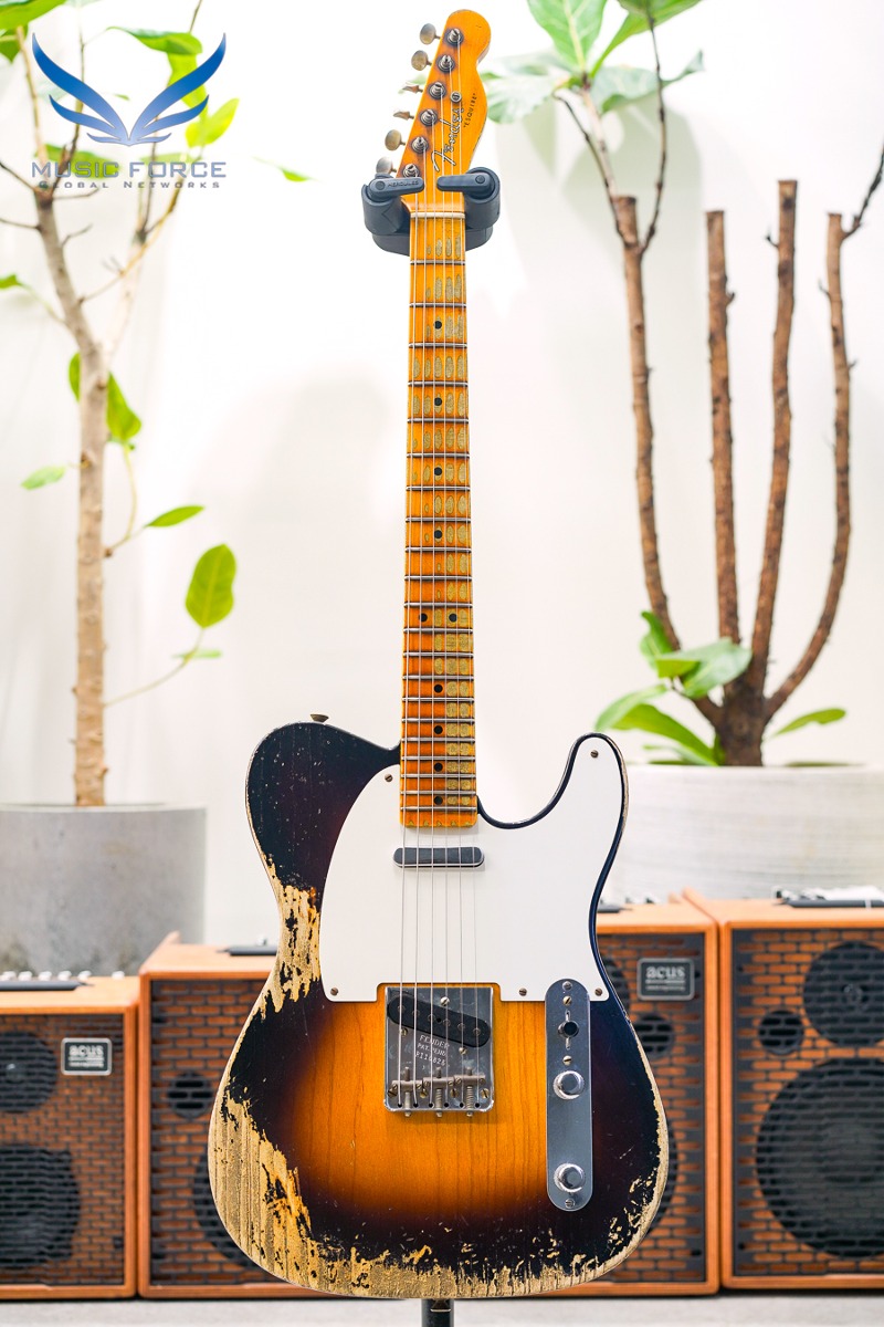 [2024 새봄맞이세일! (~4/30까지)] Fender Custom Shop Limited Edition 1950 Double Esquire Super Heavy Relic-Wide Fade 2 Tone Sunburst (2021년산/신품) - R116825