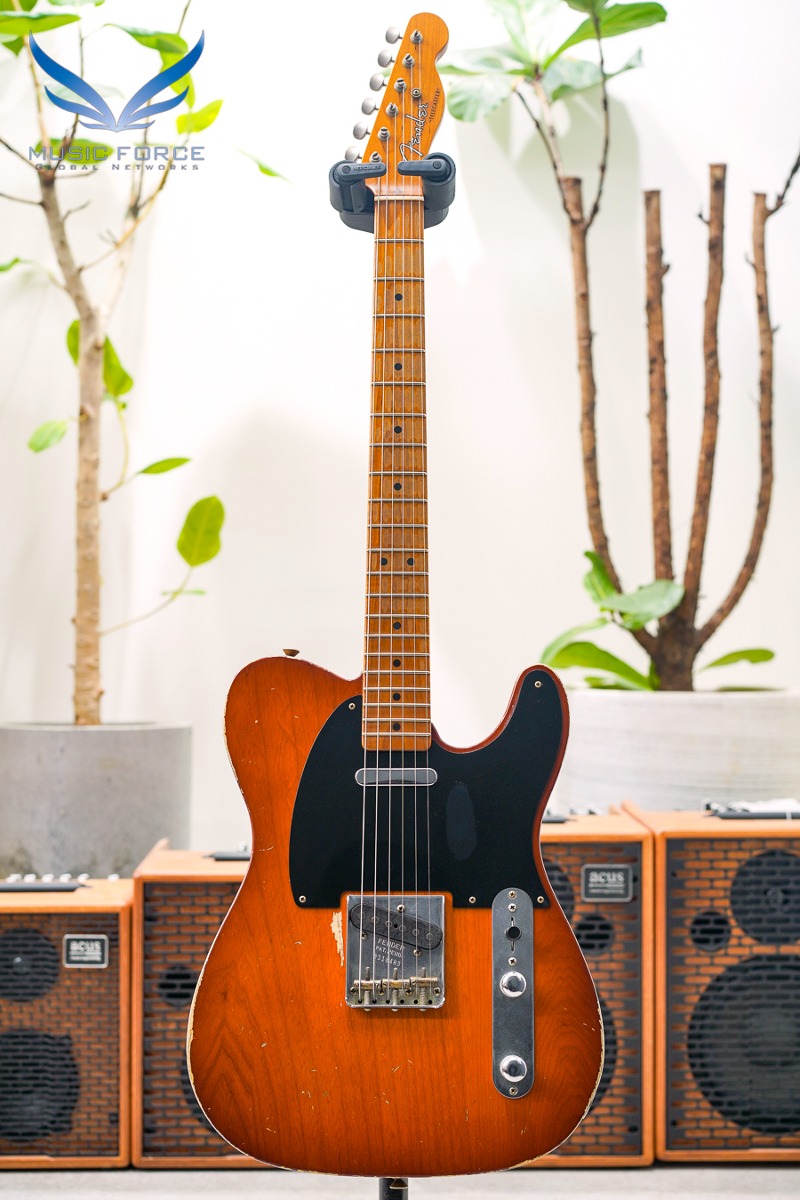[2024 새봄맞이세일! (~4/30까지)] Fender MBS(Masterbuilt) 1952 Telecaster Relic-Violin Burst w/Roasted Maple Neck by Todd Krause (신품) - R118483