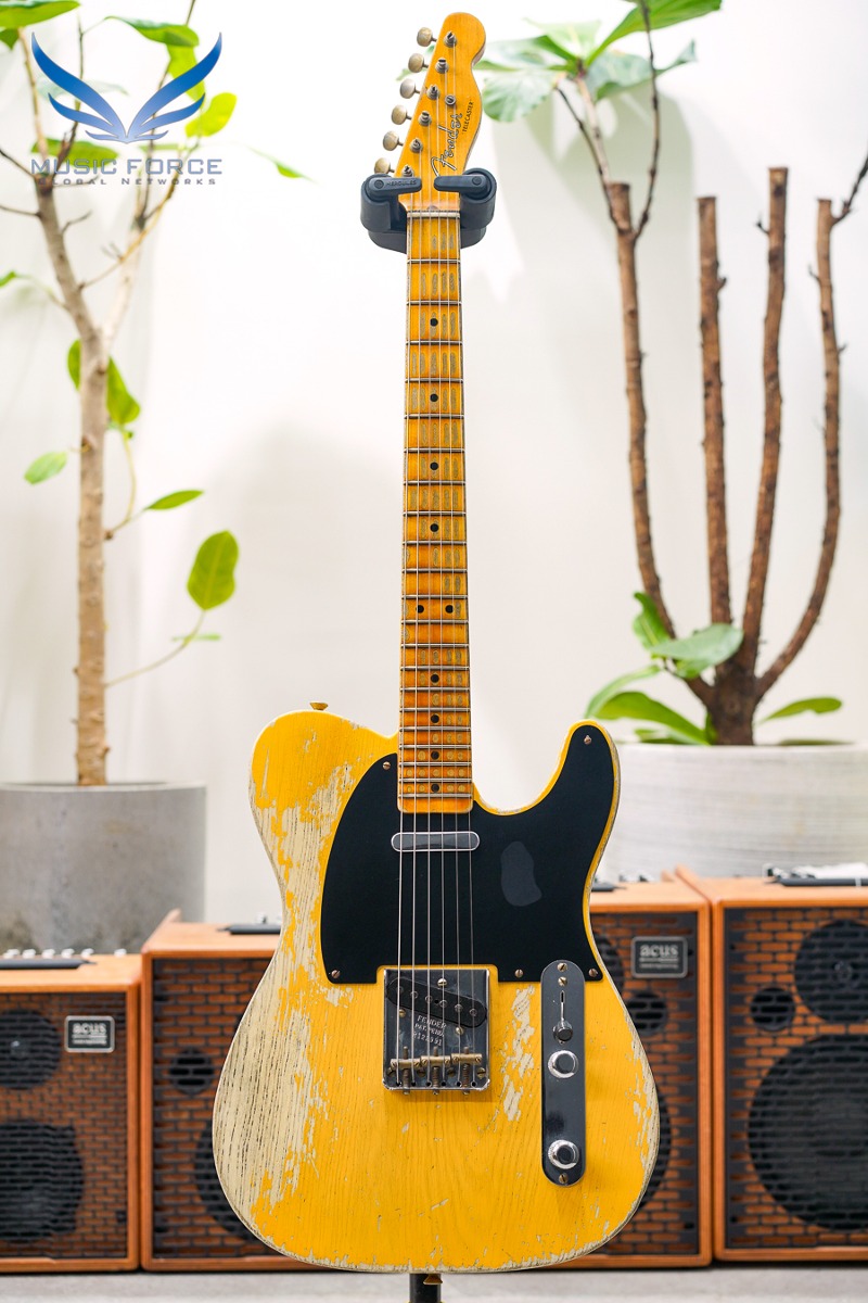 [2024 새봄맞이세일! (~4/30까지)] Fender Custom Shop Limited Edition 1951 Telecaster Super Heavy Relic-Aged Nocaster Blonde (2022년산/신품) - R122991