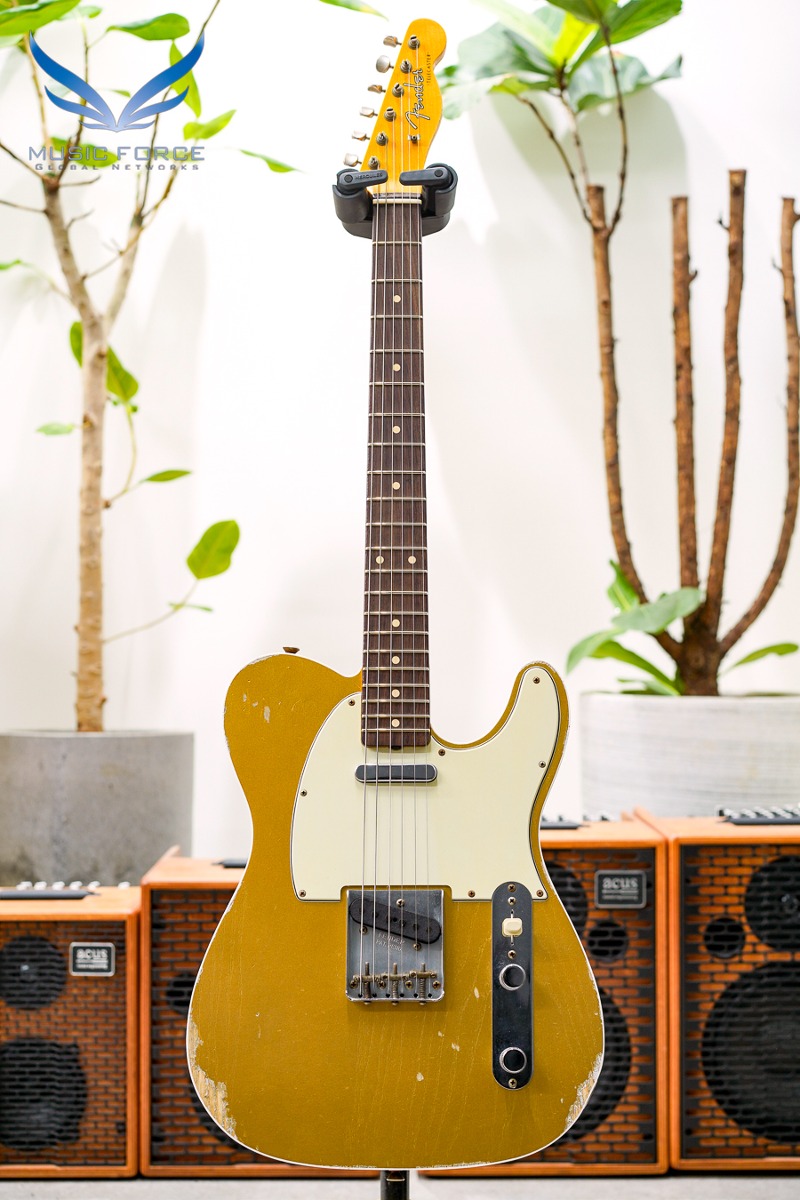 [2024 Summer Sale! (~7/31까지)] Fender Custom Shop 1960 Double Bound Custom Tele Relic-Aztec Gold (2021년산/신품)