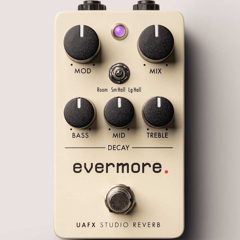 [공식대리점/실재고보유/특별세일!!] Universal Audio UAFX Evermore Studio Reverb 유니버설 오디오 에버모어 스튜디오 리버브