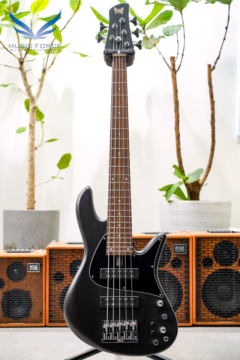 Fodera Emperor 5 Standard Classic-Charcoal Frost Metallic (Optional Color) w/Matching Headstock, Indian Rosewood FB, Black PG (2023년산/신품) - E5S259C