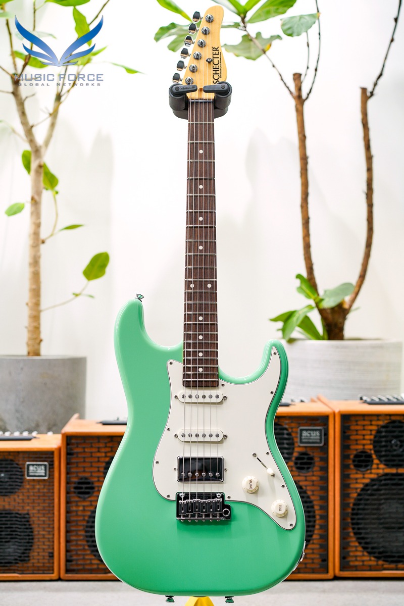 [Autumn Sale (~10/31까지)] Schecter USA Custom Shop Traditional SSH-Seafoam Green w/Rosewood FB &amp; Parchment PG (신품) - 22-08020