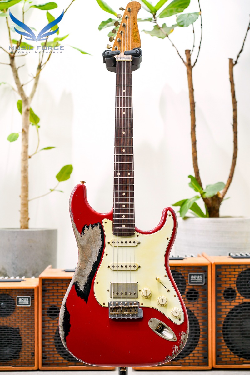 Xotic USA California Classic XSC-2 SSH Super Heavy Aging-Dakota Red over Black(Optional Color) w/5A Roasted Flame Maple Neck &amp; Indian Rosewood FB (2022년산/Made in USA/신품) - 2545