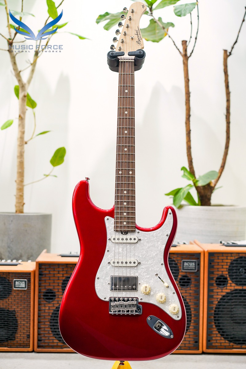 [2024 Summer Sale! (~7/31까지)] Bacchus Craft Series BST-1600 Special-Candy Apple Red(Alder) w/Indian Rosewood FB &amp; Mojotone USA Pickups (Made in Japan/신품) - C09522