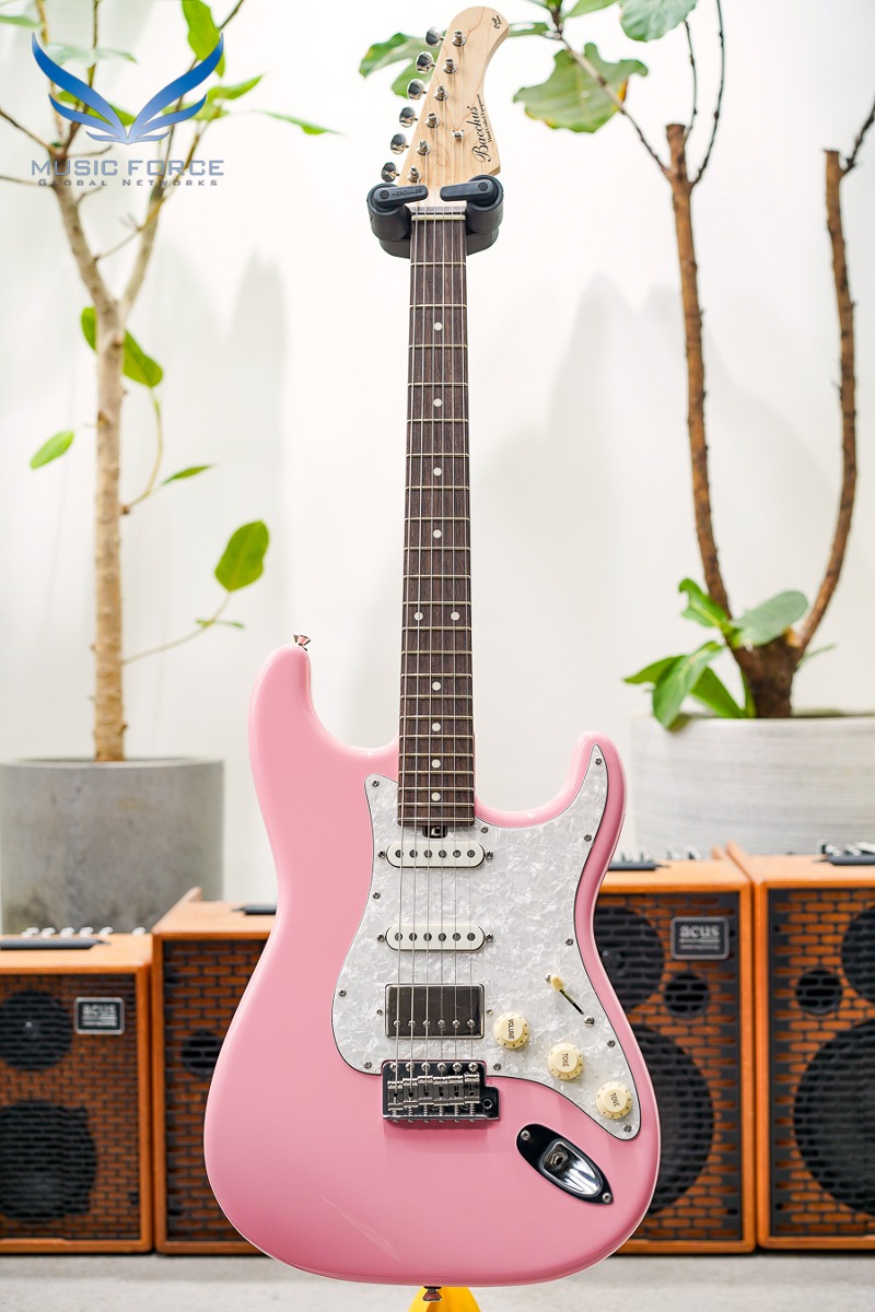 [2024 Summer Sale! (~7/31까지)] Bacchus Craft Series BST-1600 Special-Shell Pink(Alder) w/Indian Rosewood FB &amp; Mojotone USA Pickups (Made in Japan/신품) - C09537