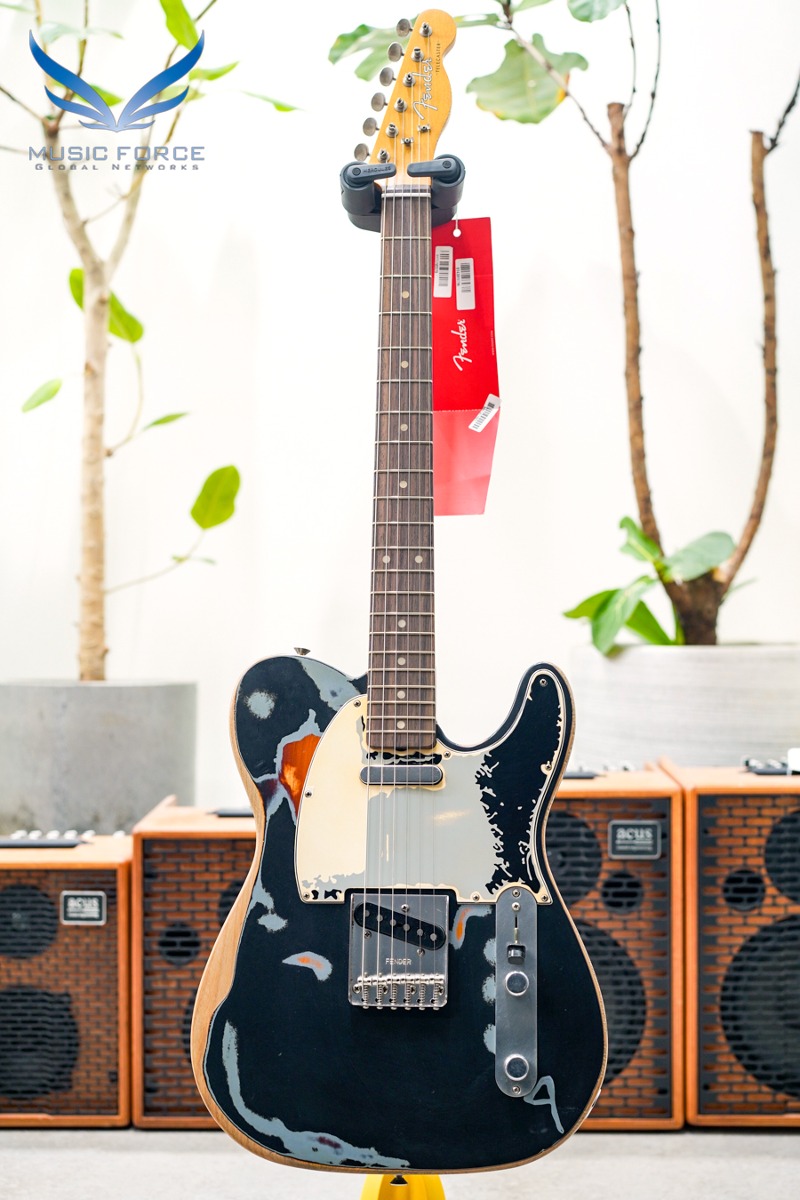 Fender Mexico Artist Series Joe Strummer Telecaster-Black w/Rosewood FB (신품) - MX22257349