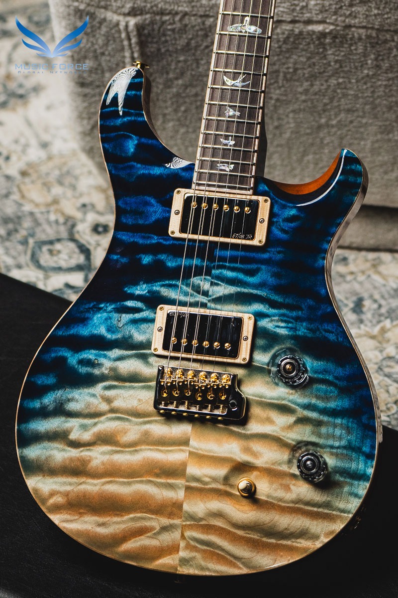 [2024 Summer Sale! (~7/31까지) + 18만원 상당 PRS 긱백 증정!] PRS Private Stock Modern Eagle QMT-Iceberg Dragon&#039;s Breath w/Match Stained Figured Maple Neck &amp; Brazilian Rosewood FB (2023년산/신품) - 355514