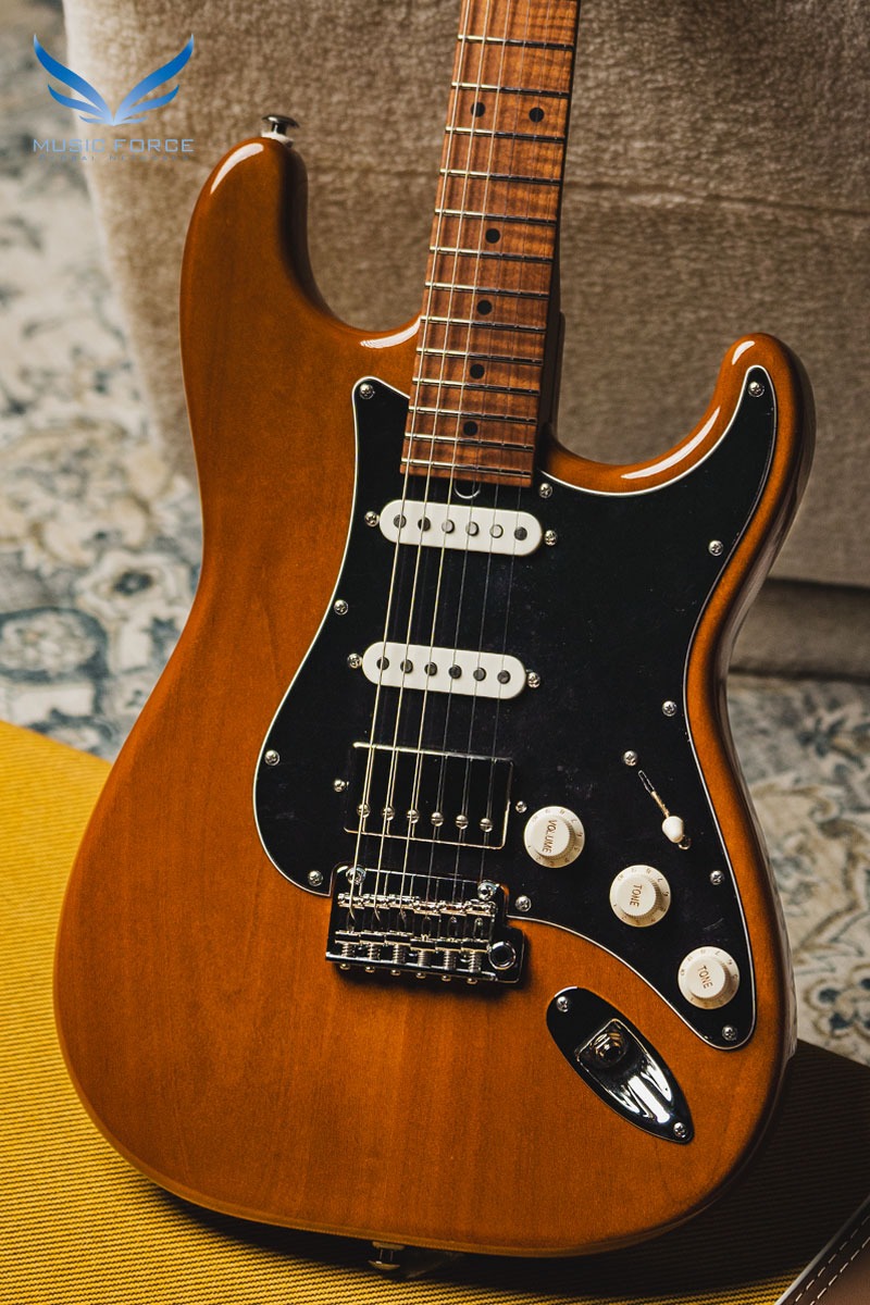 [2024 Summer Sale! (~7/31까지)] Suhr Classic S(Custom Model) SSH-Vintage Natural w/Roasted Flame Maple Neck &amp; Black Gloss Pickguard (2023년산/신품) - 73619