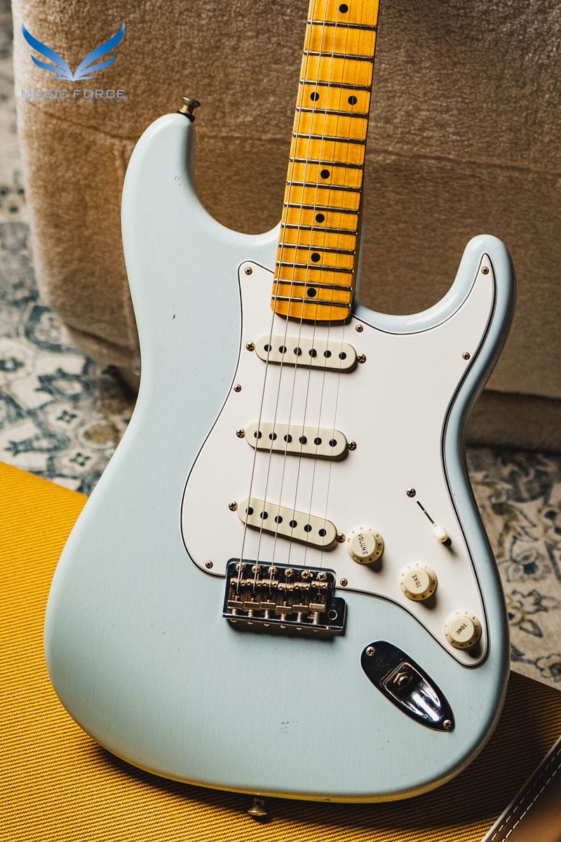 [2024 Summer Sale! (~7/31까지)] Fender Custom Shop Limited Edition Tomatillo Strat Special Journeyman Relic-Super Faded/Aged Sonic Blue w/Flash Coat Lacquer Finish (2024년산/신품) - CZ576425